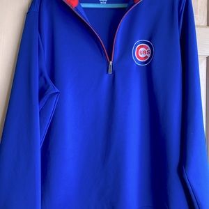 Chicago Cubs 1/2 zip pullover